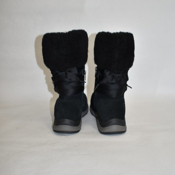 $350 UGG Ingalls Waterproof Snow suede black Boot 9.5  SE4 - Picture 7 of 9